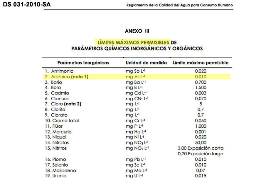 DS 031-2010-SA