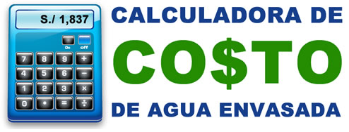 Calculadora de gasto de agua envasada